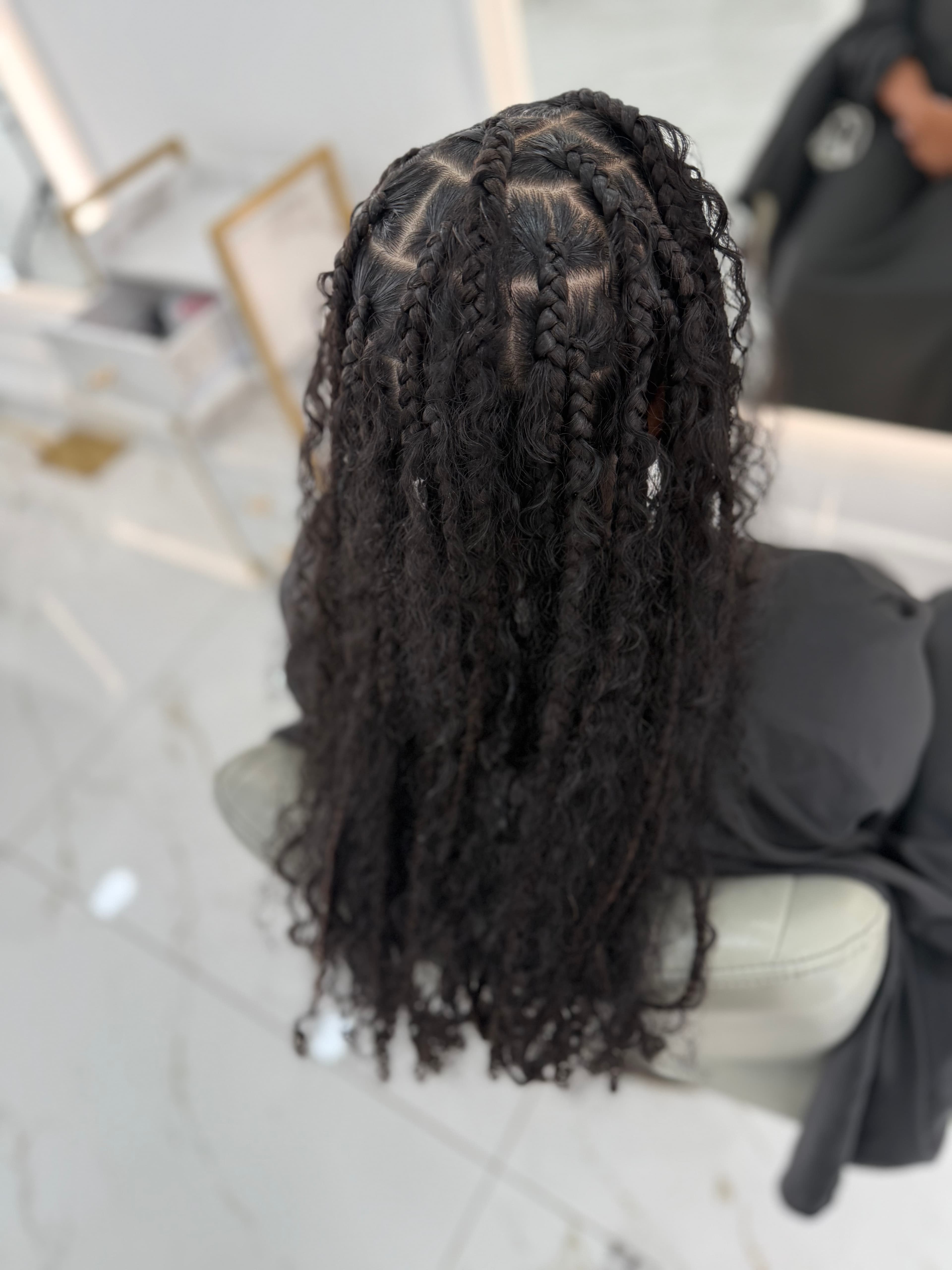 Boho braids larges